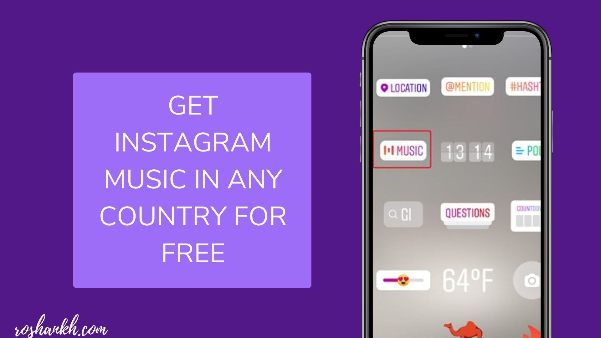 How To Get Instagram Music Feature In Any Region(2021)