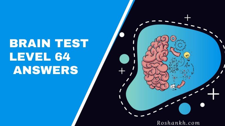 Brain Test Level 64 Solutions