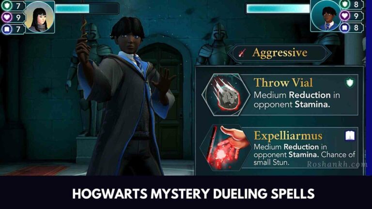Hogwarts Mystery Dueling Spells